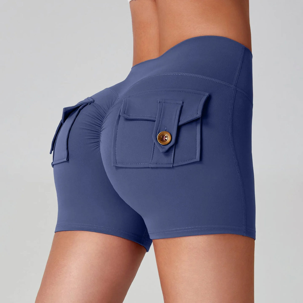 Cargo Pocket Booty Shorts