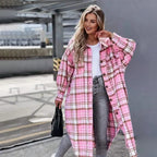 Plaid Flannel Shirt-Jacket