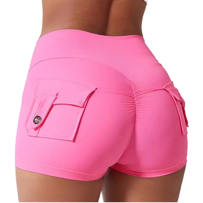 Cargo Pocket Booty Shorts