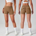 Cargo Pocket Booty Shorts