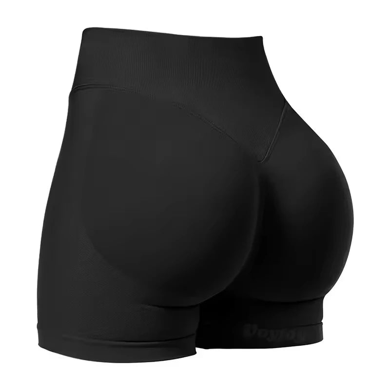 Seamless High-Waist Biker Shorts