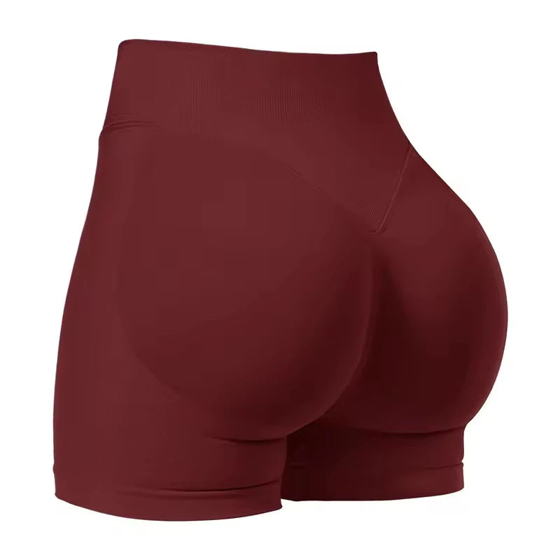 Seamless High-Waist Biker Shorts