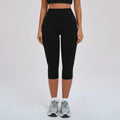 High-Waist Capri Yoga Leggings
