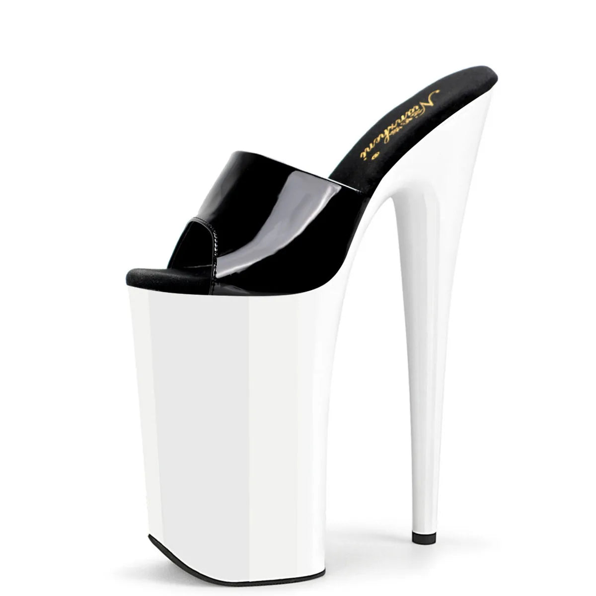 10 Inch Two-Tone Platform Pole Dance Heels