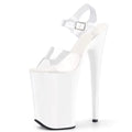9 Inch Platform Wedge Peep Toe Pole Dance Sandals