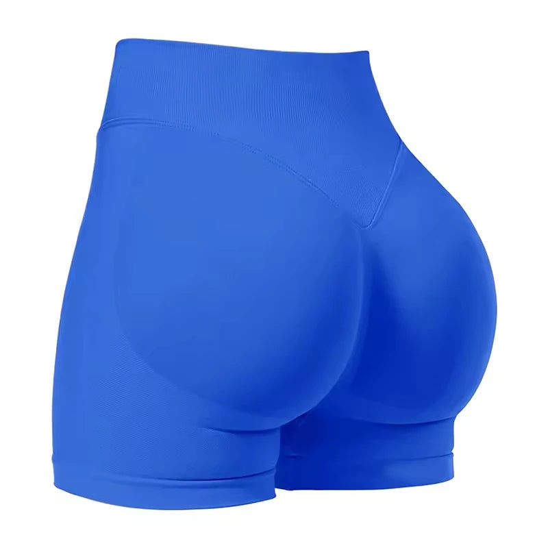Seamless High-Waist Biker Shorts
