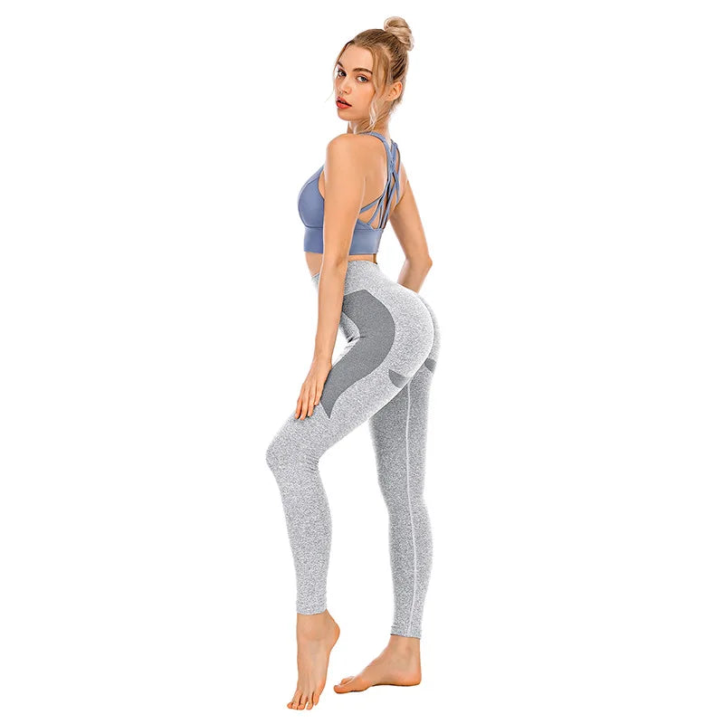 Seamless High Waist Butt Lift Yoga Leggings
