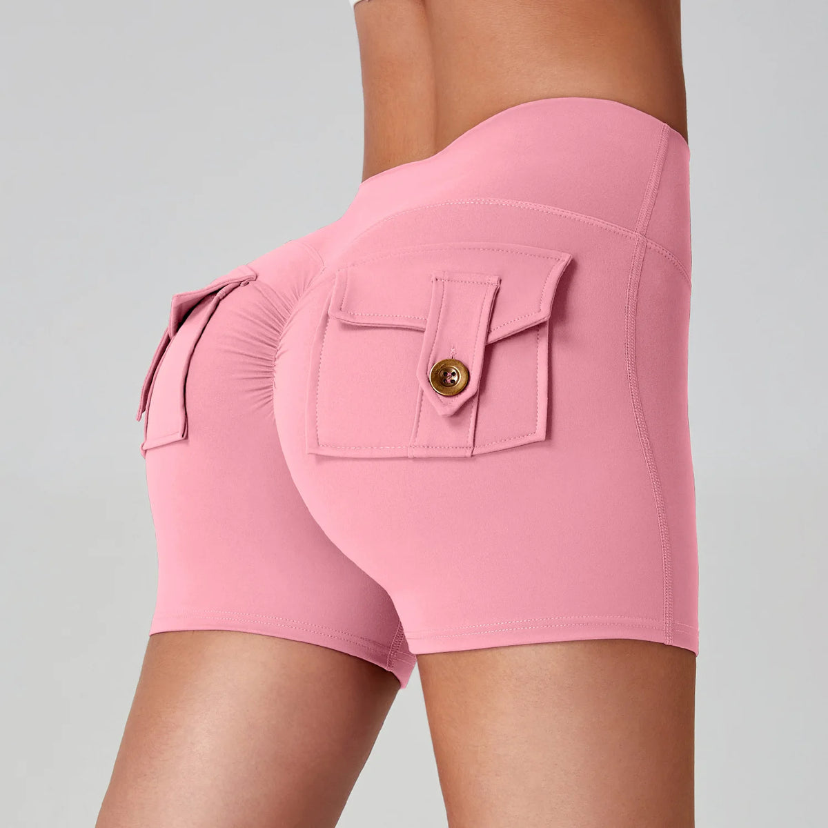 Cargo Pocket Booty Shorts