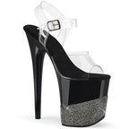8 Inch Rhinestone Platform Pole Dance Heels