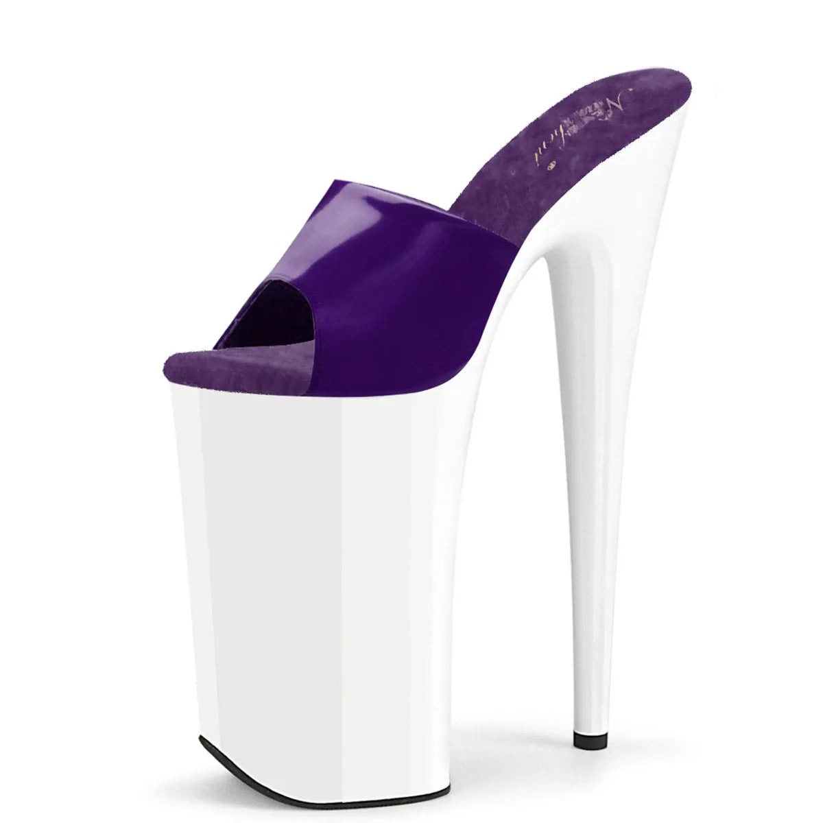 10 Inch Two-Tone Platform Pole Dance Heels