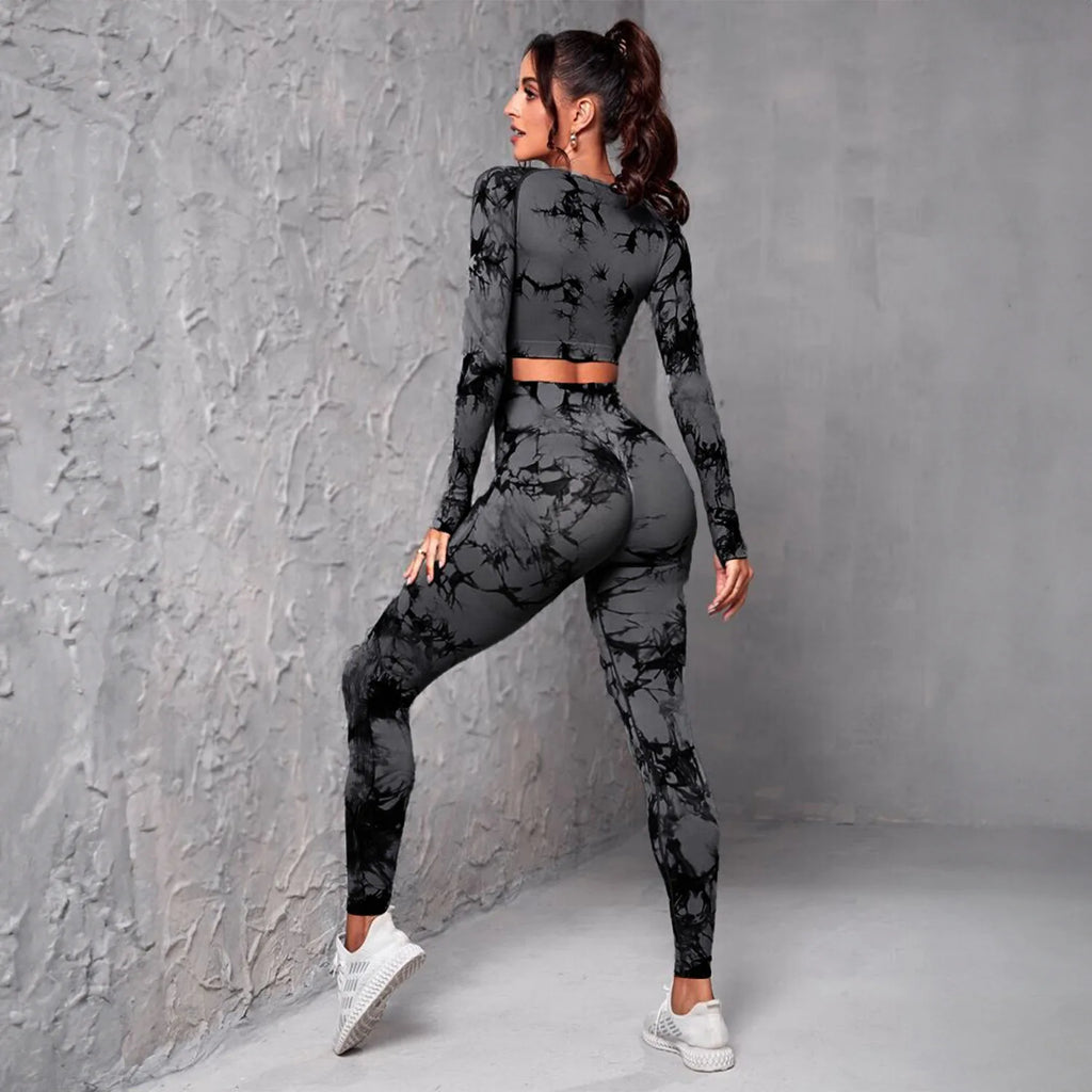 Tie Dye Seamless Yoga Set