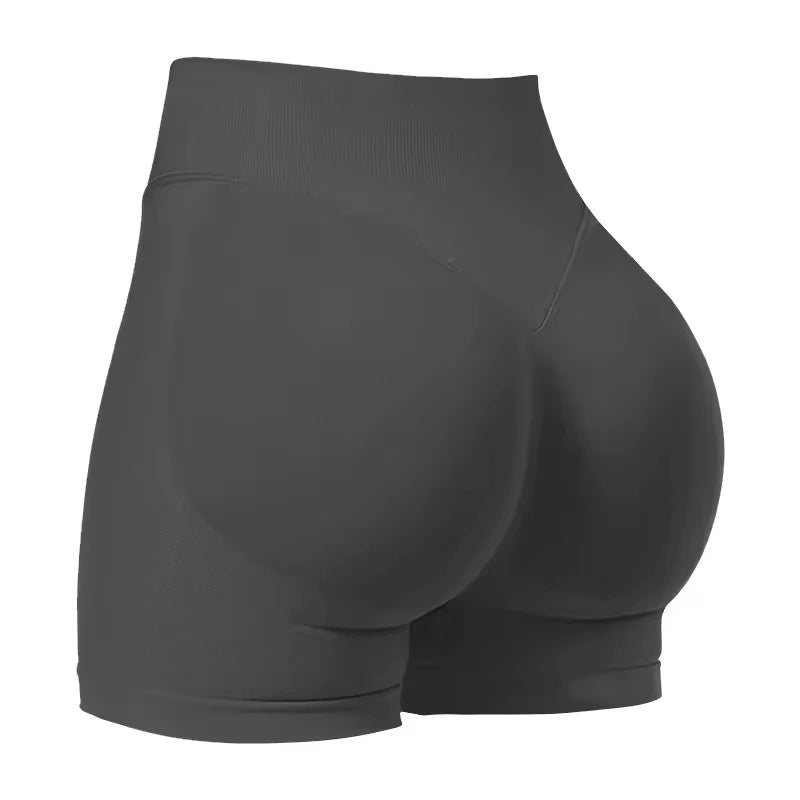 Seamless High-Waist Biker Shorts