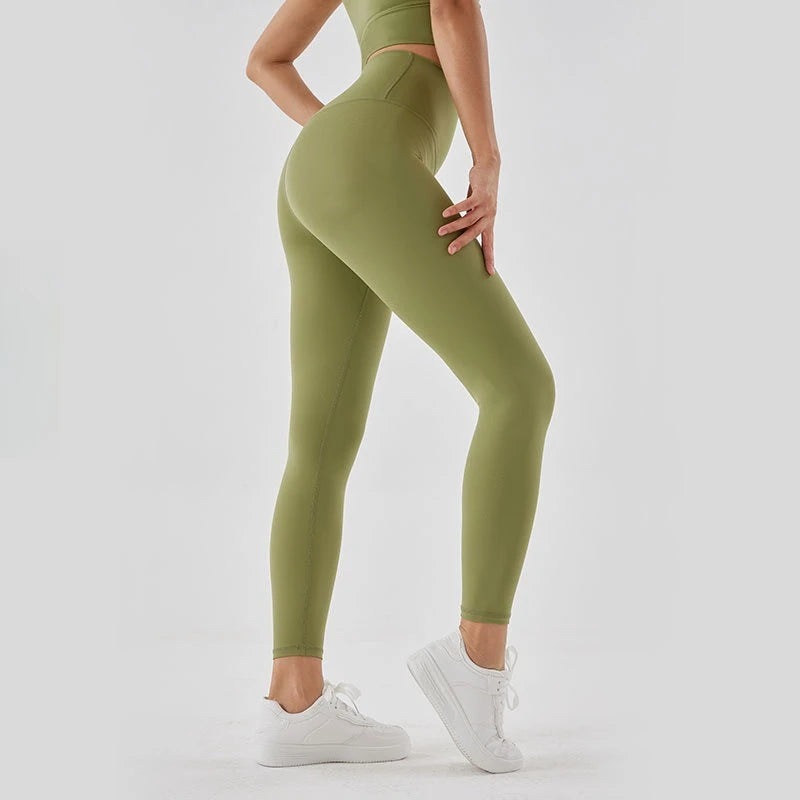 Women's Seamless High-Waist Yoga Leggings