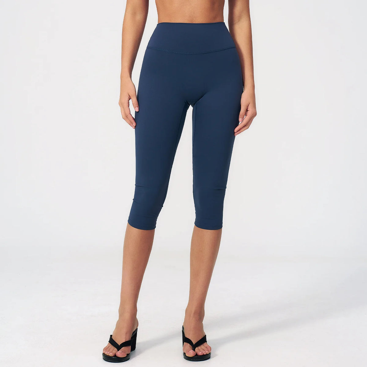 High-Waist Capri Yoga Leggings
