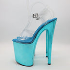 8 Inch Platform Stiletto Open Toe Sandals Pole Dance Heels