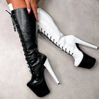 8" Platform Pole Dance Boots