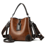 Vegan Leather Crossbody Bag – Adjustable Shoulder Strap Handbag for Women