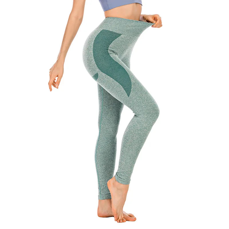 Seamless High Waist Butt Lift Yoga Leggings
