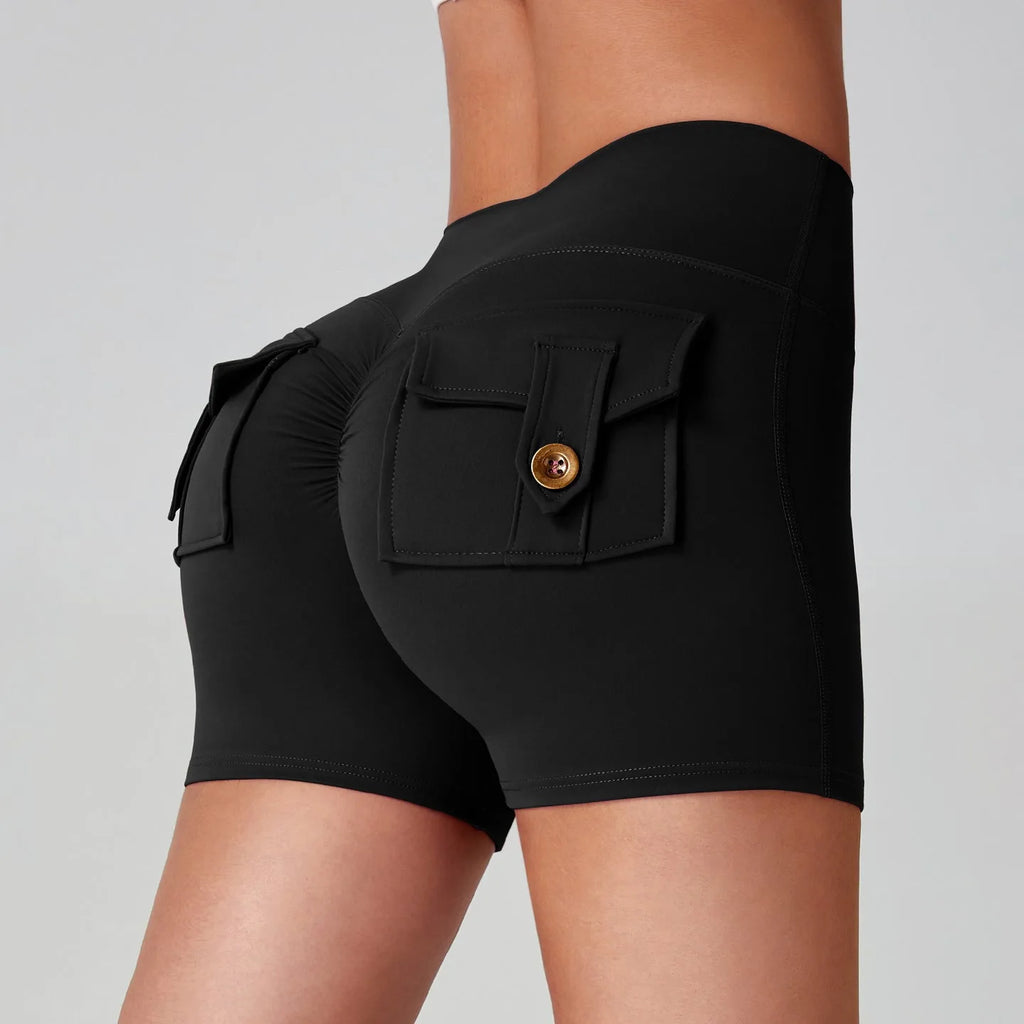 Cargo Pocket Booty Shorts