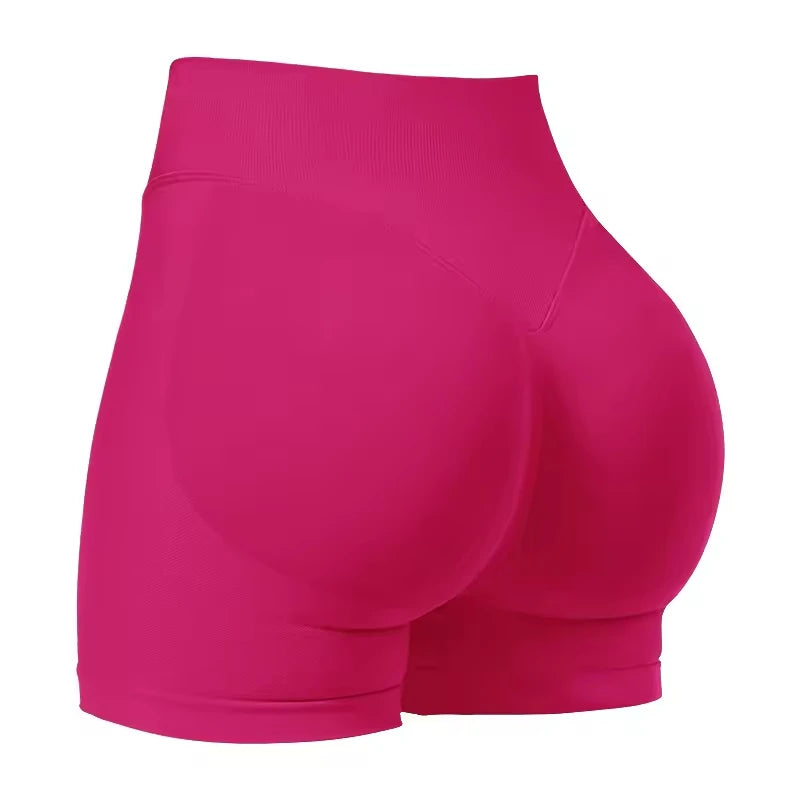 Seamless High-Waist Biker Shorts