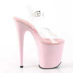 Platform Pole Sandals – 8" Heel | Peep Toe Ankle Strap