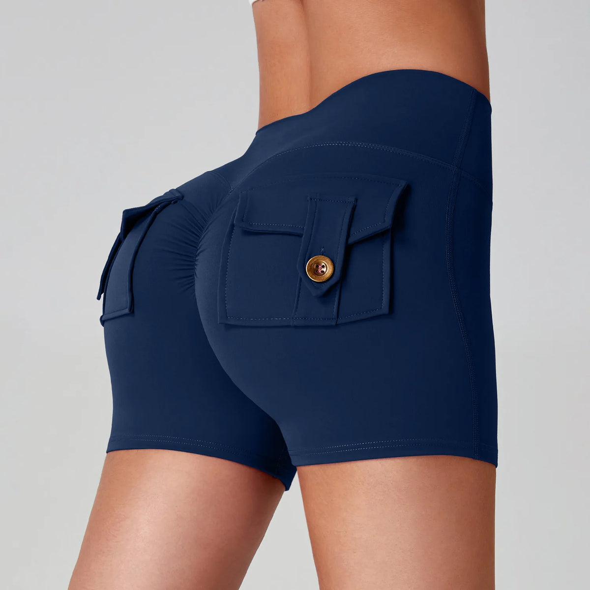 Cargo Pocket Booty Shorts