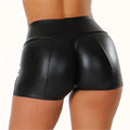 Vegan Leather Pole Dance Shorts