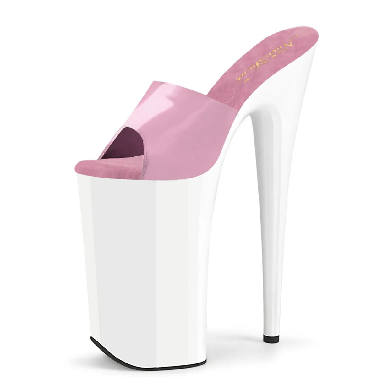 10 Inch Two-Tone Platform Pole Dance Heels