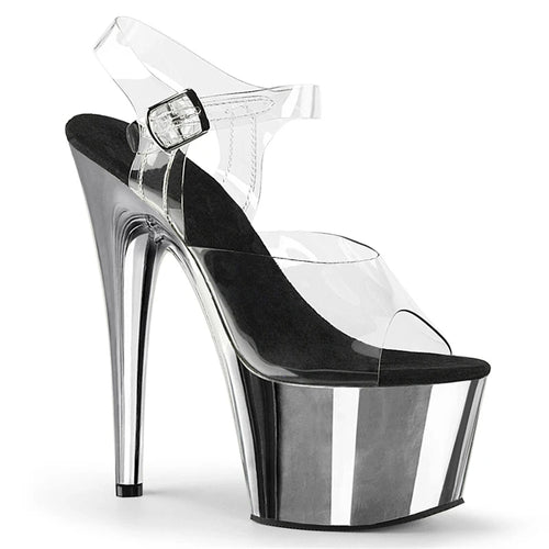 7 Inch  Buckle Platform Pole Dance Heels