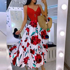 Tie-Front Midi Sundress