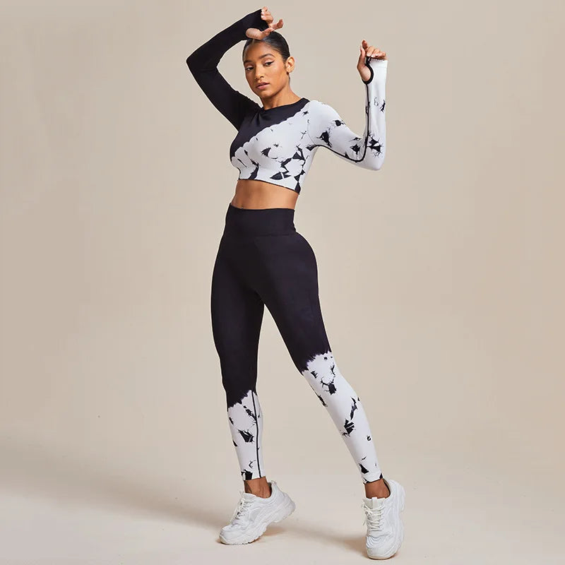 Tie Dye Seamless Yoga Set