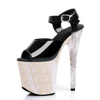 8" Platform Stiletto Sandals