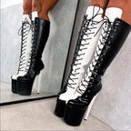 8" Platform Pole Dance Boots