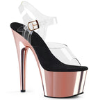7 Inch  Buckle Platform Pole Dance Heels