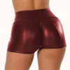 Vegan Leather Pole Dance Shorts