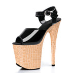 8" Platform Stiletto Sandals